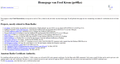 Desktop Screenshot of pe0fko.nl